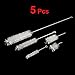 Saim White Bristle Aquarium Tank Water Pump Spiral Cleaning Brush Kit (1 Set)