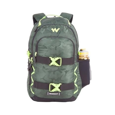 wildcraft backpack camo 1 green