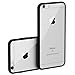 JETech 3316466 Shock - Absorption Bumper and Anti-Scratch Clear Back Case for iPhone 6/6s - Black