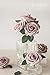 Ling's moment Artificial Flowers 50Pcs Dusty Rose Roses Decor w/Stems,3