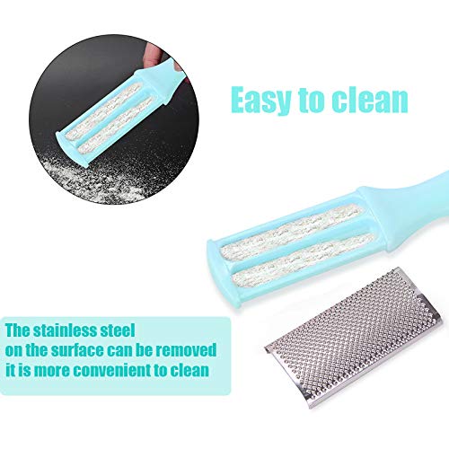 Double Sided Foot Rasp Foot File and Callus Remover to Remove Hard Skin Best Foot Care Pedicure Metal Surface Tool To Remove Hard Skin Surgical Grade Stainless Steel File (BLUE)
