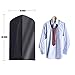 La Saveur 4 Pack Garment Bags for Cloths, Breathable Polyester Suit Bags for Storage