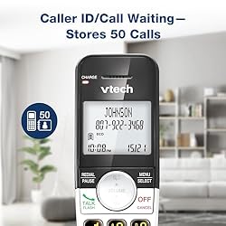 VTech DECT 6.0 Handset Cordless Phone with