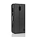 Nokia 2 Case, Fettion Premium PU Leather Wallet Flip Phone Protective Case Cover with Card Slots and Magnetic Closure for Nokia 2 Smartphone (Wallet - Black)