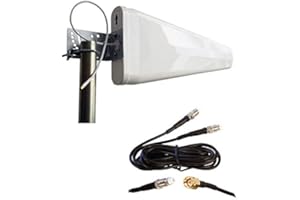 ZTE MF279 MF279T Rogers Telus Smart Hub External Wide Band Log Periodic yagi Antenna 3G 4G LTE Directional Aerial