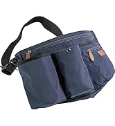 Amazon Co Jp ラフィカロ お散歩 バッグ 軽量 多機能 大容量 犬 猫 お散歩エプロン マナーポーチ エチケット ペットボトル ウエストバッグ ウエストポーチ ネイビー シューズ バッグ