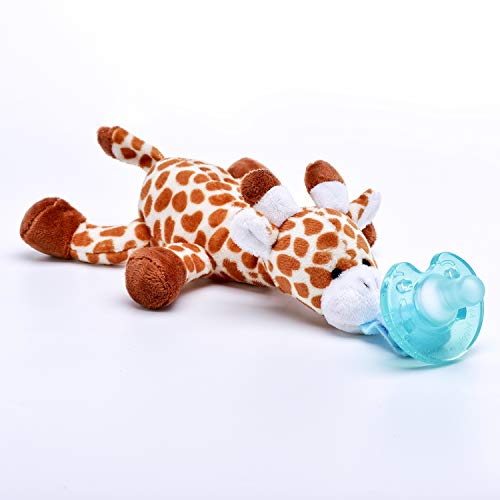 Baby Detachable Stuffed Animal for Pacifier Holder, Soft Plush Toy for