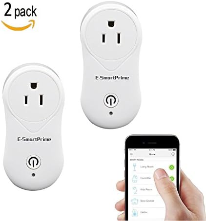 Black Friday And Cyber Monday Clearance Sale WiFi Smart Plug Mini Smart Outlet Works With Alexa And Google Home,No Hub Required, WiFi Wireless Energy Monitoring, Remote Control Light Switch 2 Pack