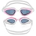 Aegend Swim Goggles Pink Swimming Goggles No Leaking Anti Fog UV Protection Triathlon Lap Swim Goggles with Free Protection Case for Adult Women Youth Girls Kids Child