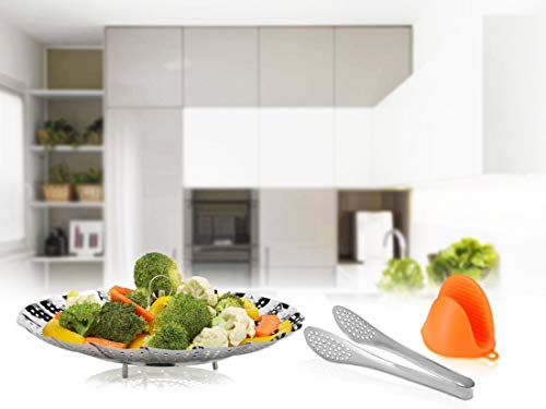 3 TOPOKO+Vegetable+Steamer+Pressure+Stainless