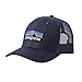 Patagonia P-6 Logo Trucker Hat, NVNV-NavyBlue, OS
