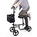 Sandinrayli Knee Scooter Walker Steerable Scooter Crutches Alternative for Disabled Knee Injured Foot