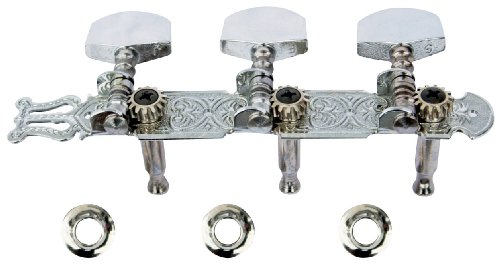 キクタニ 糸巻き ペグ スチール用三連 左右1セット GM-F クロム商品画像