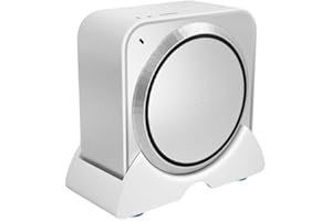 Sipnore Mac Studio Stand for M4/M2/M1 (2022–2024), Vertical Desktop Holder Improves Airflow & Cooling, Space-Saving Design wi