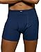 Hanes Men's Comfortblend No Ride Up Boxer Briefs with CSWB (3 Pack)