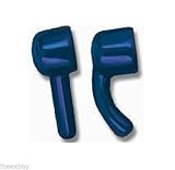 2 TWO HITACHI MAGIC WAND ORIGINAL MASSAGER Attachments Straight & Curved