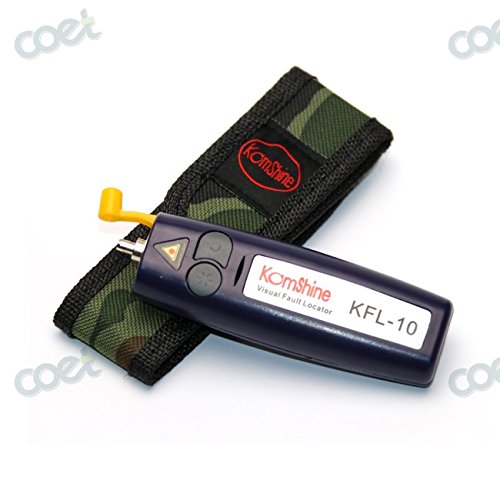 Komshine Basic optic fiber Loss Tester KLT-25M Optical Fiber Loss Test Kit with Optical Power Meter/Optical Light Source/VFL 1mw - Thumbnail 6