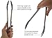 Prepology 9, 12, 16-Inch Non-Stick Stainless Steel Kitchen Tongs with Silicone Tips and Locking Feature, Purple