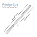 IBEET Triple Cut Nail File,Stainless Steel Double Side manicure nail for Thick or Ingrown Toenails 7 Inch