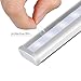Motion Sensing Closet Light DIY Stick-on Anywhere Portable 10-LED,OliveTech Wireless Magnetic Attach Sensor Night Light for Cabinet/Stairs/Hallway/Garden/Step Light Bar(Battery Operated)-Silver