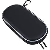 OSTENT Protect Hard Travel Carry Guard Shell Case Cover Bag Pouch for Sony PS Vita PSV Color Black