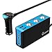 [Updated Version] Cigarette Lighter Adapter, CHGeek Car Charger 120W 12V 24V 3-Socket Power Splitter DC Outlet with 6.8A 4-Port USB