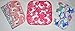 2 Ply Printed Flannel 8x8 Inches Set of 5 Little Wipes Unicorn Fantasy