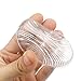 Silicone Makeup Sponge, ESARORA Clear Silicone Foundation6 pcsZero Makeup Waste New Shape More Useful