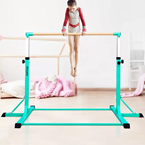 Akyate Gymnastics Bar for Kids, Height Adjustable Gymnastic Horizontal