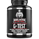 Goliath by Dr. Emil G-Test - Testosterone Booster for Men - Supports Lean Muscle Growth, Energy, Recovery and Libido (90 Veggie Capsules)