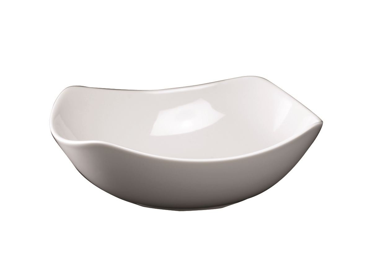 Genware NEV-364416 Royal Rounded Square Bowl, 15 cm (Pack of 6)