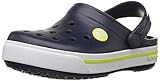 Crocs Crocband II.5 Clog (Toddler/Little Kid),Navy/Citrus,12-13 M US Little Kid