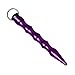 Fury Martial Arts Tactical Self Defense Keychain with Pressure Tip, 5.75-Inch, Purple