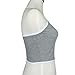Photno Underwear, Women Boho Tank Bustier Bra Vest Crop Top Bralette Blouse Cami (L, Gray)