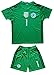 GERMANY NEUER #1 Goalie Football Soccer Kids Goalkeeper Jersey Short Socks Set Youth Sizes (Green, 10-11 YEARS)