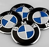 Carsticker 4 x 56mm Wheel Cap Sticker SELF Adhesive Logo Badge Emblem for BMW
