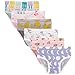 Baby Soft Cotton Panties Little Girls'Briefs Toddler Underwear (Pack of 6) 2-3 Years