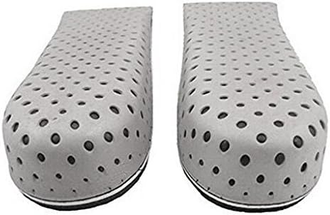 1Pair Soft Breathable Memory Foam Full Length Height Increase Insole Invisible Increasing Heel Lifting Inserts Short Boots Lifts Pads Elevator Insoles for Unisex Men Women(3.3cm Height) - Image 5