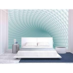 Modern Tunnel - Removable Wall Mural | Self-Adhesive Large Wallpaper - 66x96 inches