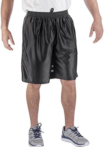 Vertical Sport Mens Active Short with Pockets Elastic Waistband Basketball Shorts