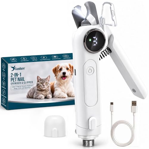Candure Pet Nail Clippers White