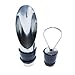 EsmartD 5 PCS/Set Stainless Steel Bottles Wine Aerating Spout and Pourer with Stopper - Liquor Bottle and Wine Gift Set - Small Unique for Air Decanter and Aerator