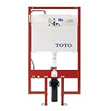 TOTO WT154M#01 DuoFit In-Wall Toilet Tank Dual-Flush System with Copper Supply, Cotton