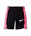 Nike Kids Elite Basketball Short Little Kids/Big,Black/Vivid Pink,Large