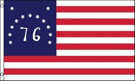 Amazon Com B Y Bennington 76 Flag American Historical Banner 1776 Revolutionary War Pennant 3x5 Garden Outdoor