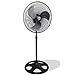 Kool-It 3 in 1 Premium Large High Velocity Industrial Black Floor Fan 18