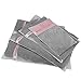 Hulless Set of 8 Laundry Bags Mesh Wash Bags Delicates Fine Mesh Zippered Washing Bags Travel Clothing Laundry Bags for Washing Machine and Dryer. 2 Extra Large, 2 Large, 2 Medium, 2 Small