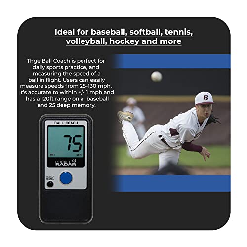 Pocket Radar Ball Coach/ProLevel Speed Training Tool and Radar Gun