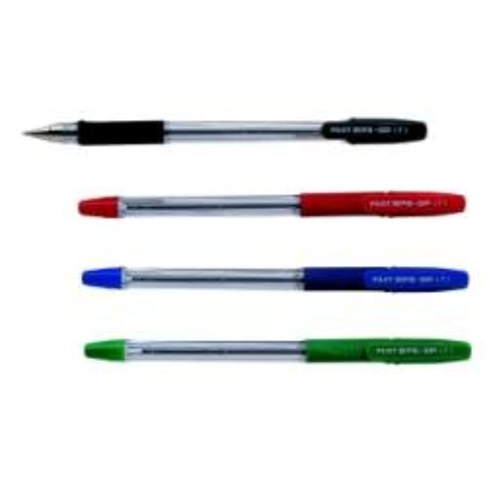 Pilot BPS - GP Grip Ballpoint 0.7 mm Tip - Red, Box of 12