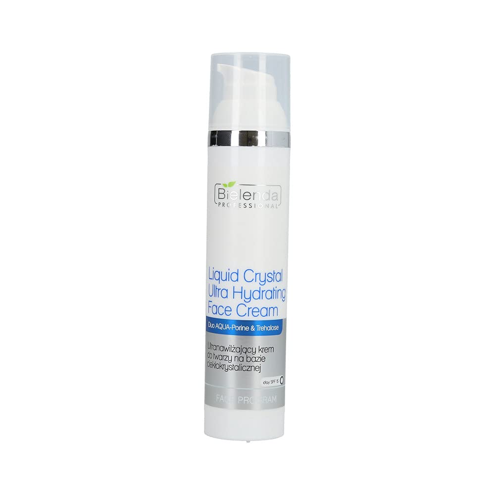 Bielenda Professional Aqua Porine Ultra Hydrating Liquid Crystal Base Face Cream SPF 15 100ml
